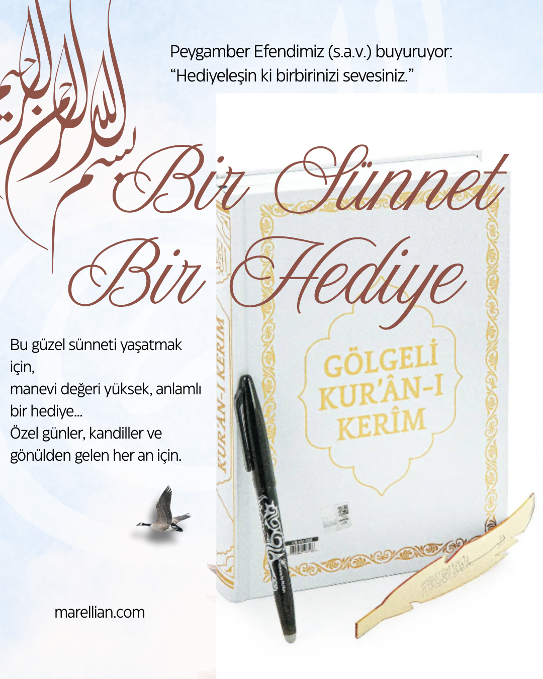 Gölgeli Kur’an-ı Kerim – Yeni Başlayanlar ve Hafızlık İçin Kolay Okuma