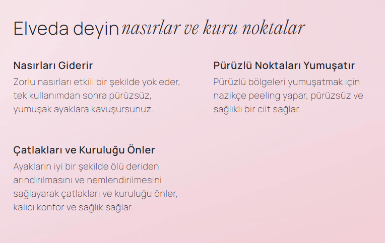 Marellian Elektrikli Ayak Nasır Giderici