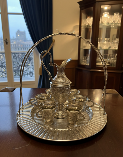 Osmanlı Tarzı Taşınabilir İkram ve Sunum Seti