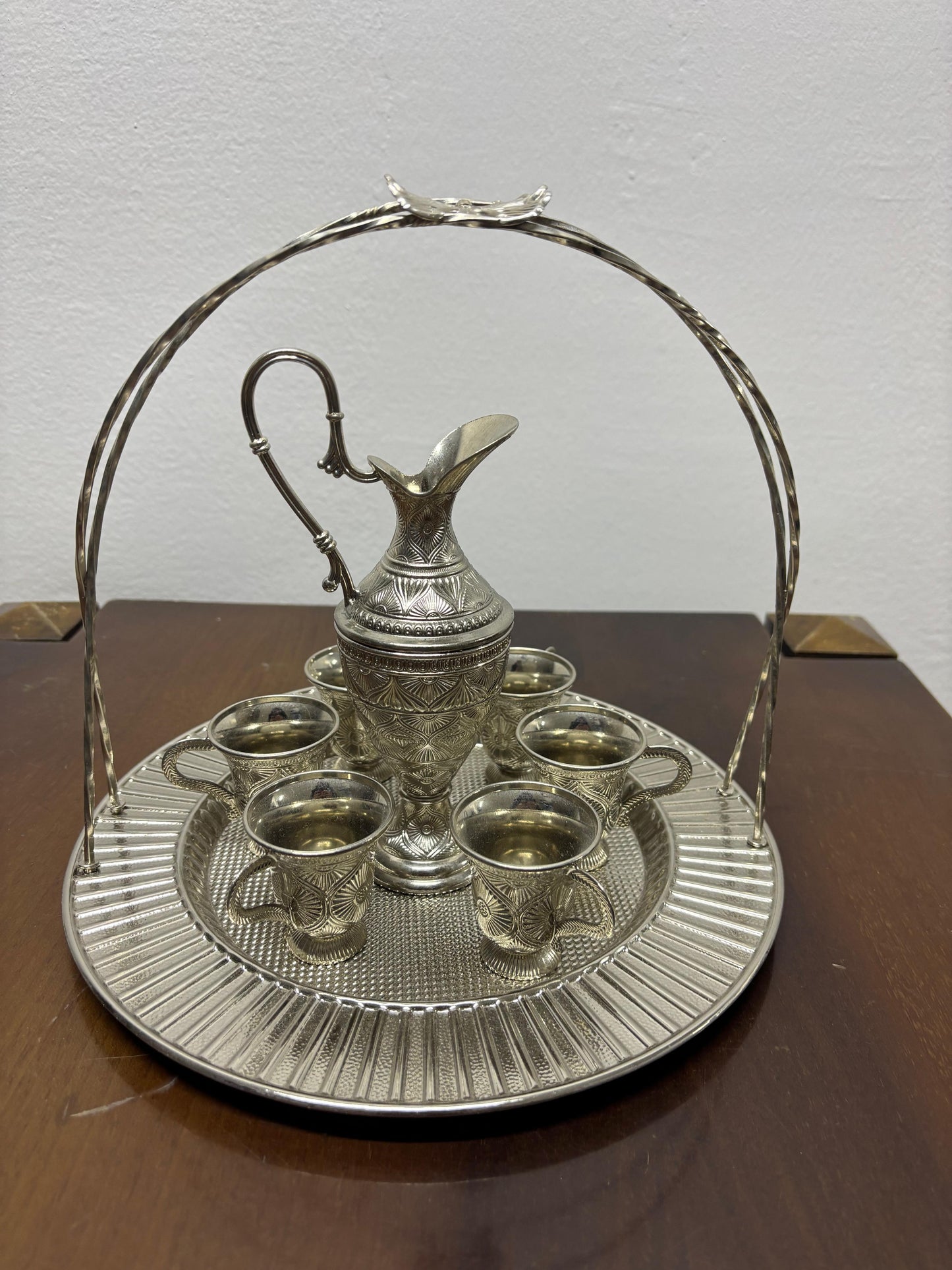 Osmanlı Tarzı Taşınabilir İkram ve Sunum Seti