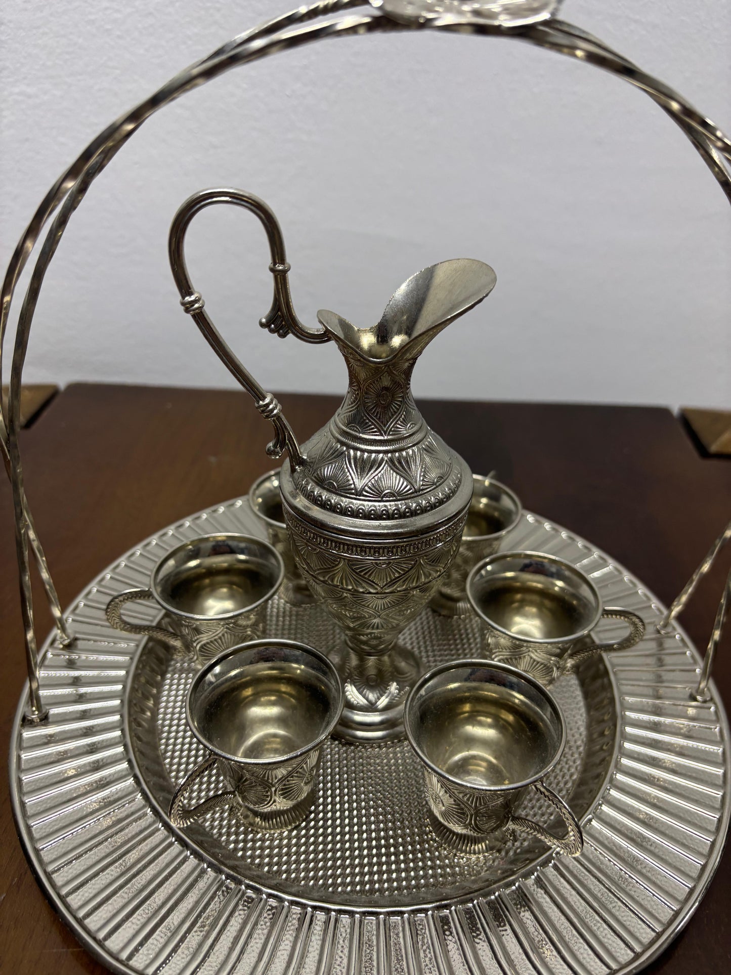 Osmanlı Tarzı Taşınabilir İkram ve Sunum Seti