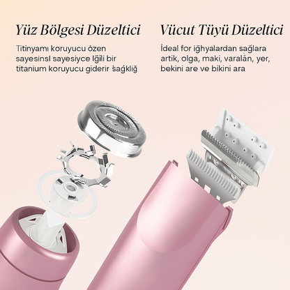 Marellian 2'si 1 Arada Tüy Düzeltici 2.0