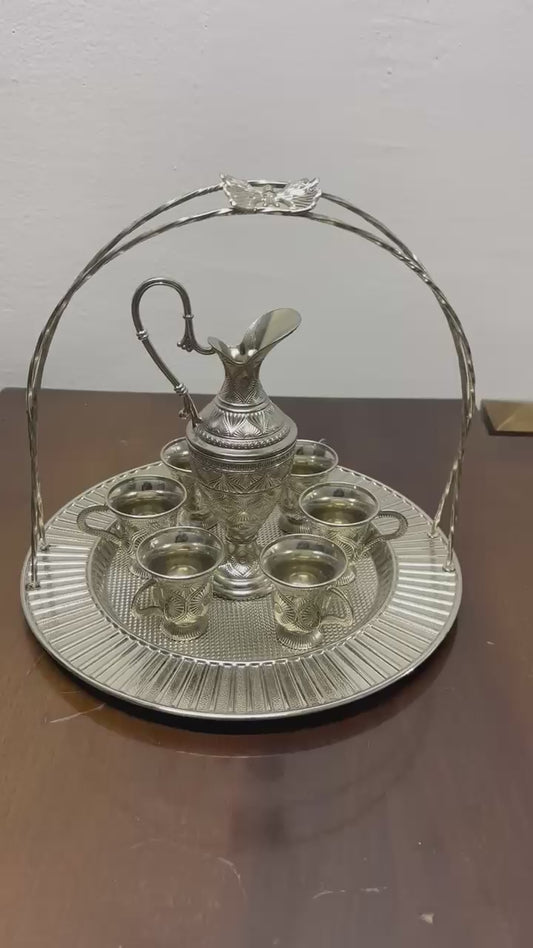 Osmanlı Tarzı Taşınabilir İkram ve Sunum Seti